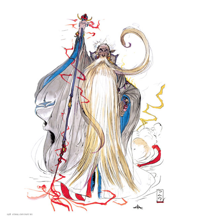 By FFVI, Terra isn't a sprite reference—she's a figure in a painting