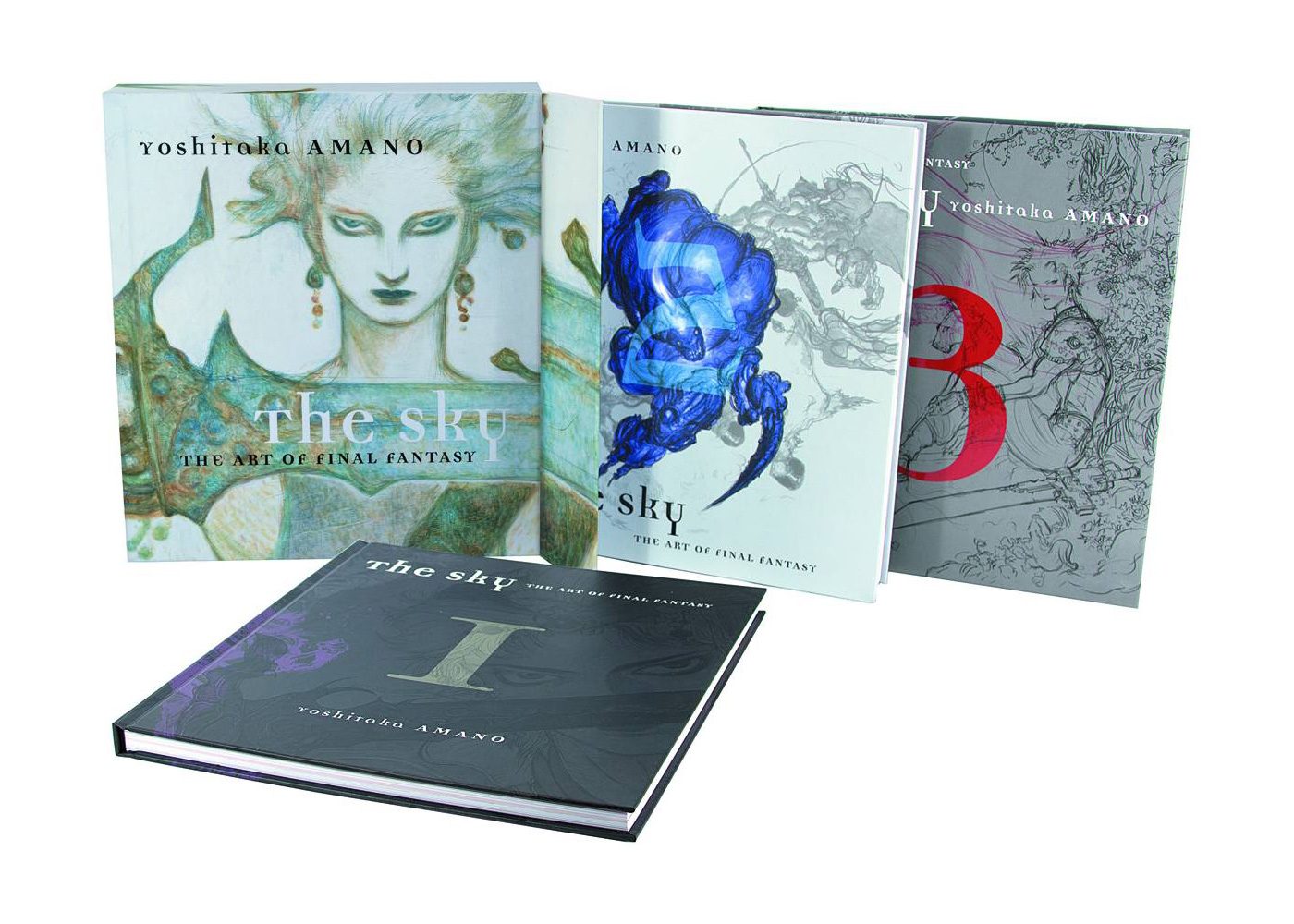 Amano's ethereal character work for the Final Fantasy series