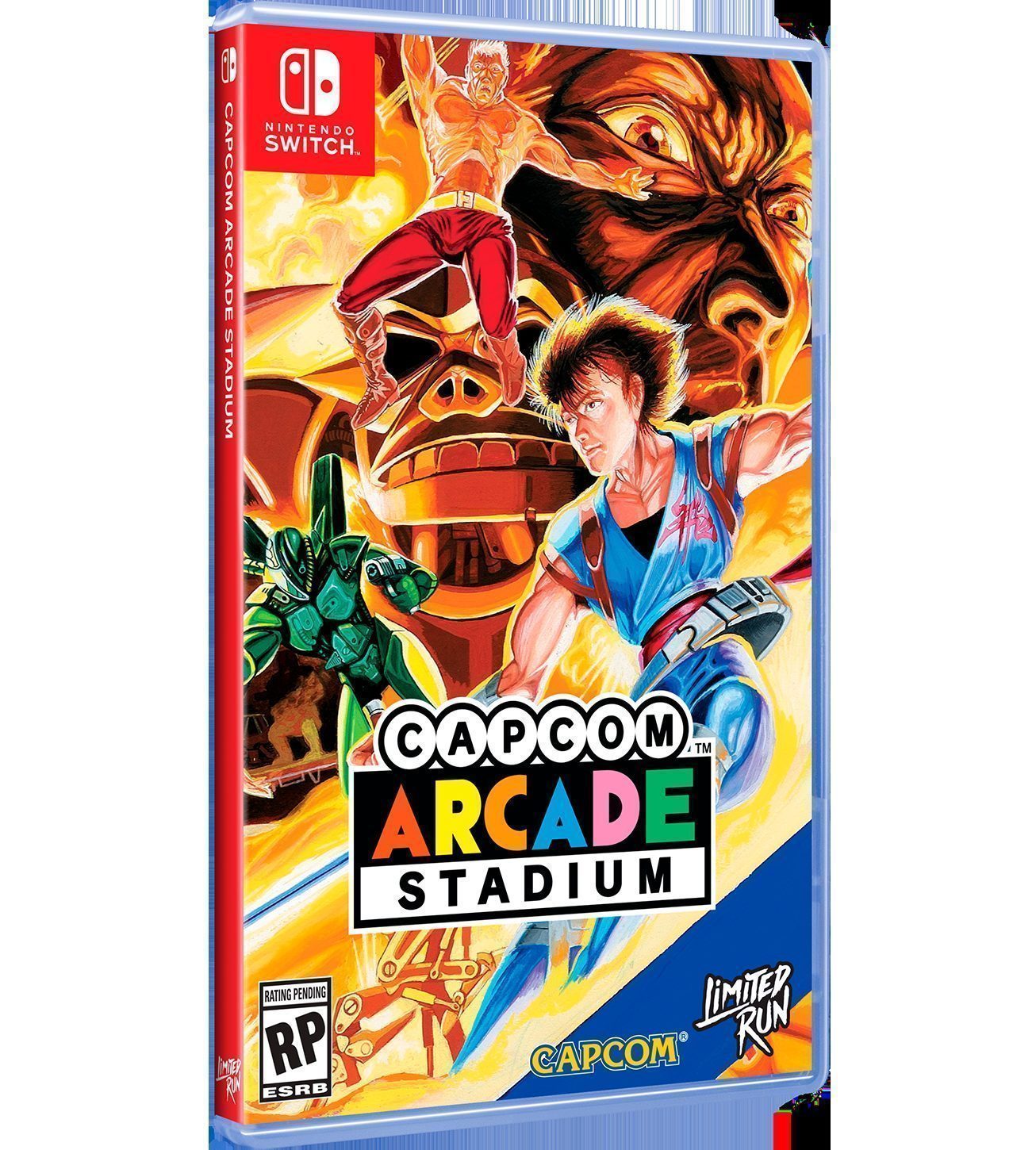 Strider cover variant — the aesthetic pick. Hiryu against Grandmaster Meio's orbital station