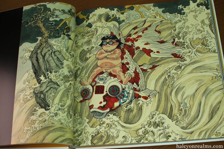 The center illustration from <em>Kaba 2</em> &mdash; the original image before the guardian deities were added
