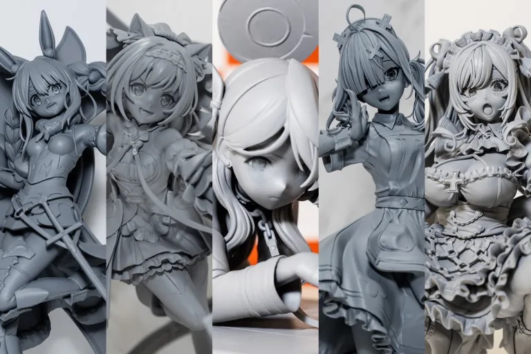 Makuhari Messe dealer hall — Wonder Festival's scale dwarfs Super Festival, with sofubi artists scattered among thousands of garage kit and figure dealers